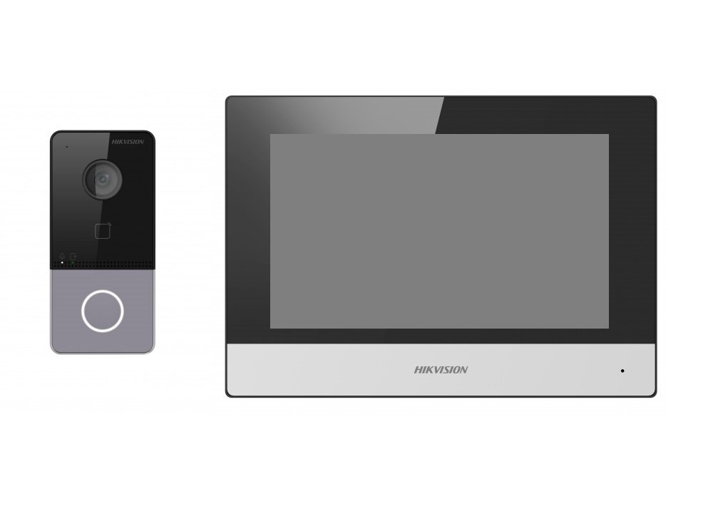 Комплект IP видеодомофона с Wi-Fi DS-KIS603-P(C)