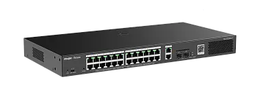 28-портовый гигабитный коммутатор с облачным управлением RG-ES228GS-P