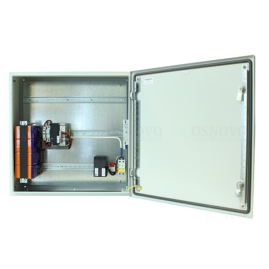 OS-66TB1 Уличная станция с термостабилизацией, резервным питанием и оптическим кроссом