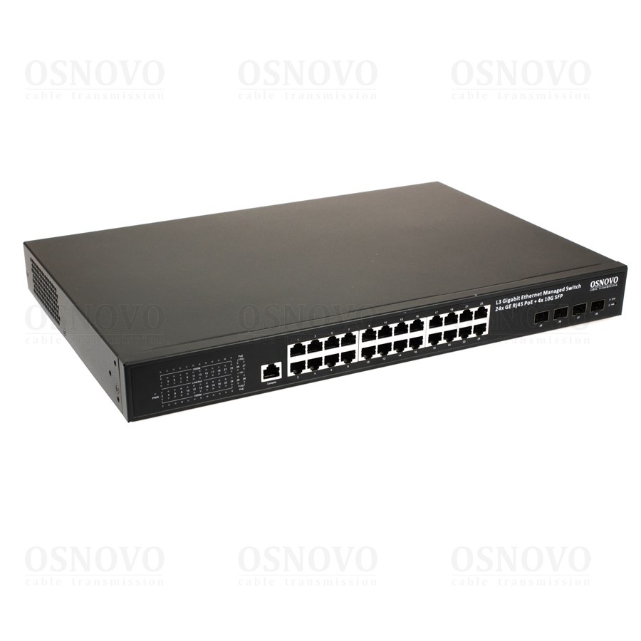 SW-24G4X-1L Управляемый L3 PoE коммутатор