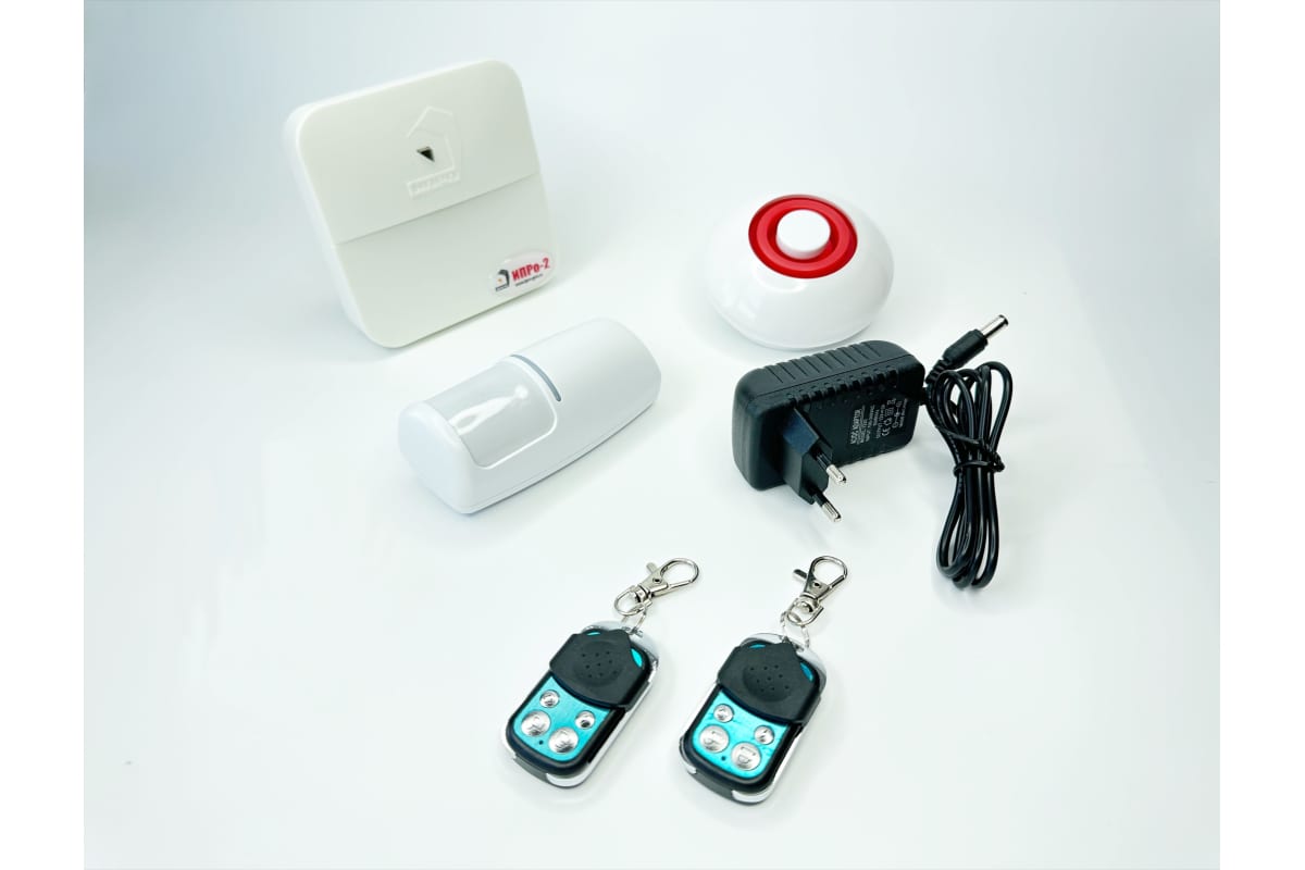 GSM+Wi-Fi сигнализация "ИПРО-2" беспроводной набор МИНИ