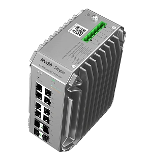 12-портовый промышленный коммутатор для суровых условий эксплуатации RG-NIS3100-8GT4SFP-HP