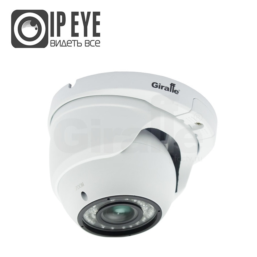 Антивандальная IP видеокамера с сервисом IPEYE GF-IPVIR4305MP2.0-VF