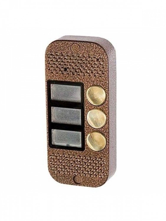 Вызывная антивандальная панель JSB-V083 AHD Медь