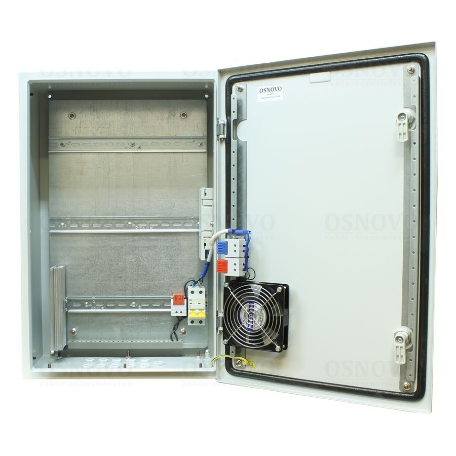 OS-46T1 Уличная станция с термостабилизацией и оптическим кроссом