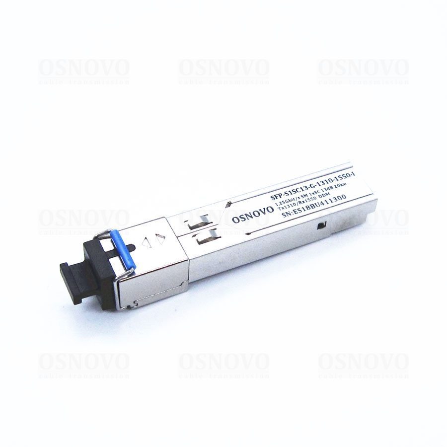 SFP-S1SC13-G-1310-1550-I  Промышленный SFP модуль