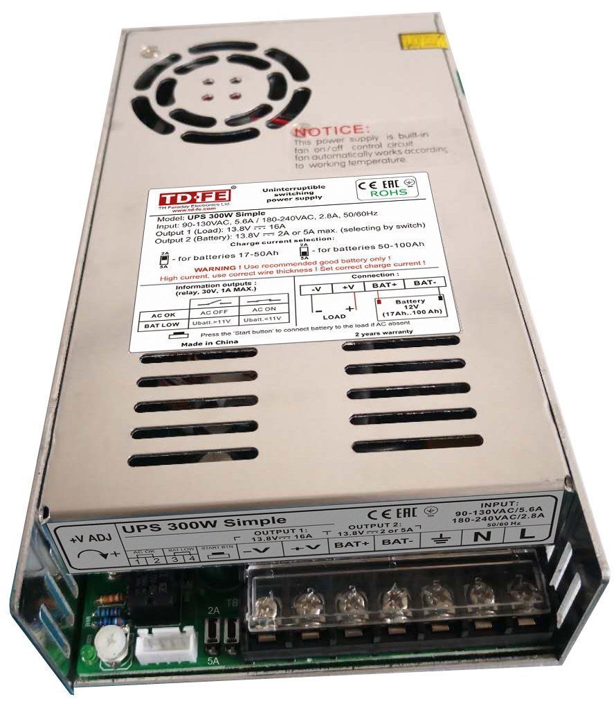 ББП UPS 300W Simple Блок бесперебойного питания