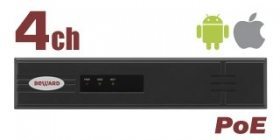 BK0104H2-P4 4-канальный  IP видеорегистратор