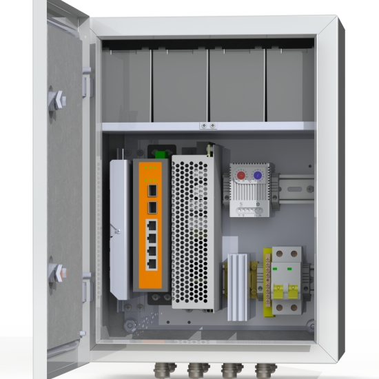 Mastermann 6 УТП 4К AКБ 7А Коммутационный термошкаф