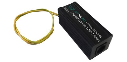 Устройство грозозащиты Ethernet: ИНФОТЕХ AVT-PEL801