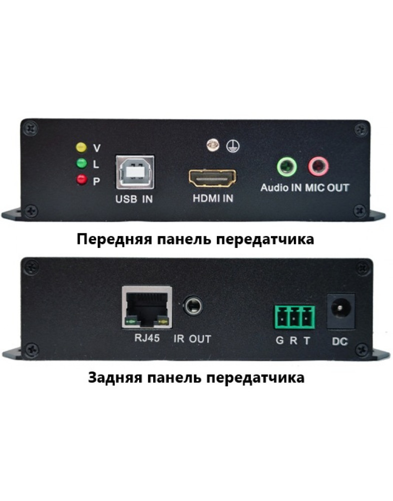 NS-VIP-HD-USB-ARI 4K HDMI+USB удлинитель по сети Gigabit Ethernet