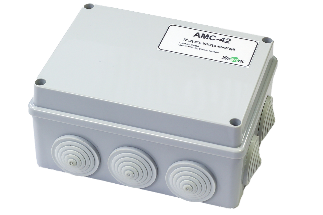 SF-AMС-42-IP54 Адресный модуль управления и контроля, на 4 входа и 2 контролируемых выхода