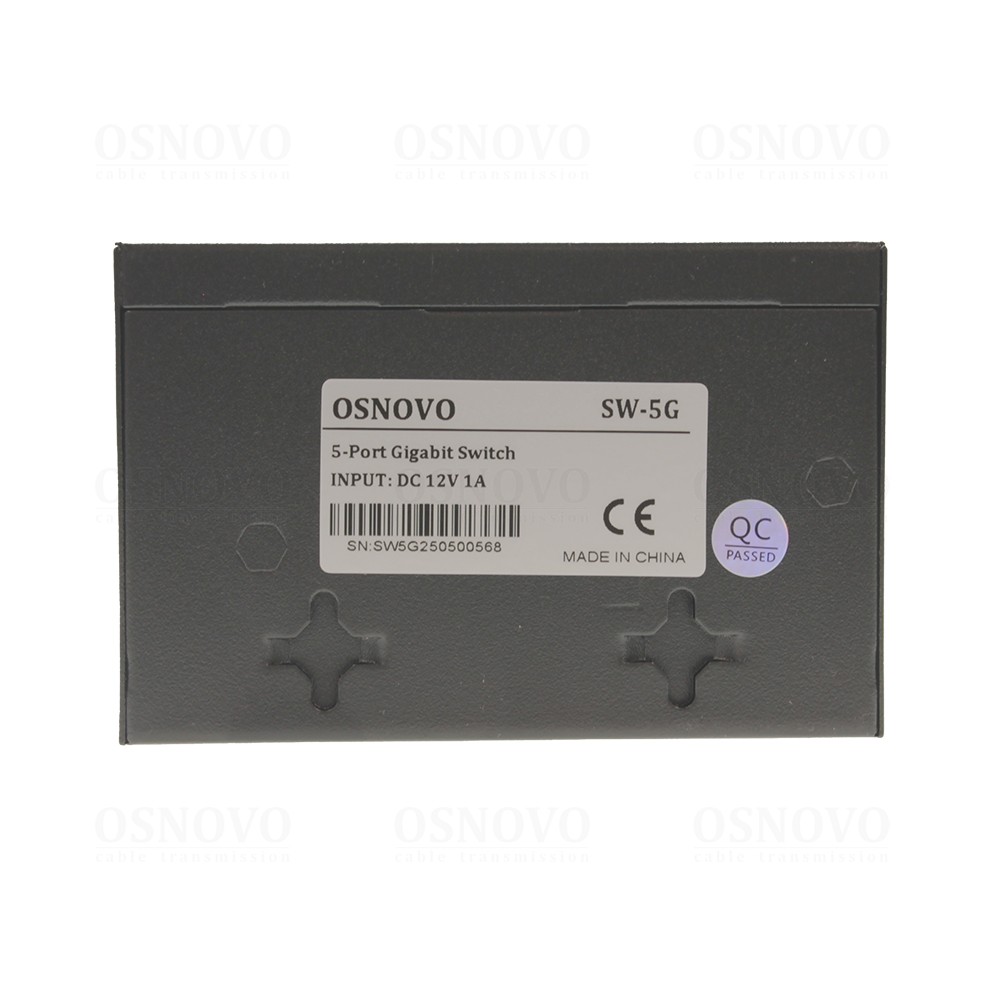 SW-5G Неуправляемый коммутатор Gigabit Ethernet на 5 портов
