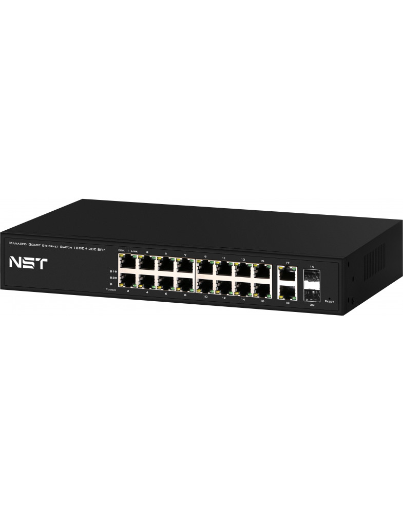 NST NS-SW-18G2G-L Гигабитный управляемый L2+ коммутатор