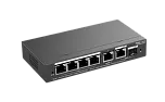6-портовый гигабитный коммутатор с облачным управлением RG-ES206GS-P