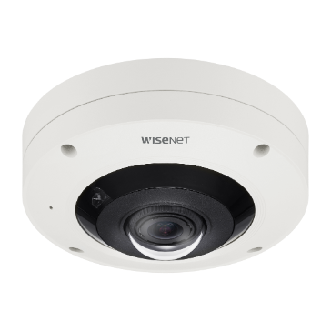 Wisenet XNF-9010RV 12МП Fisheye камера с ИК-подсветкой