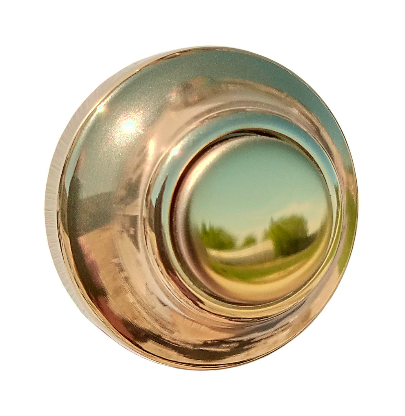 Кнопка выхода JSB 20.1 Off-(On) зеркальное золото НО