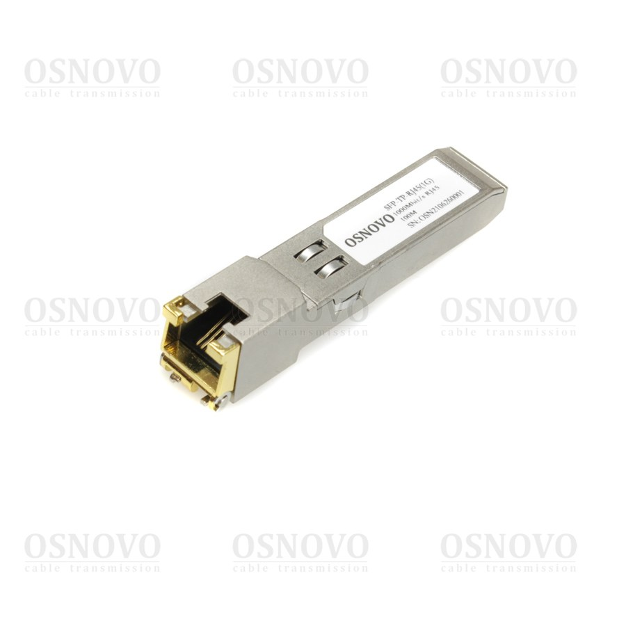 Медный SFP модуль SFP-TP-RJ45(1G)
