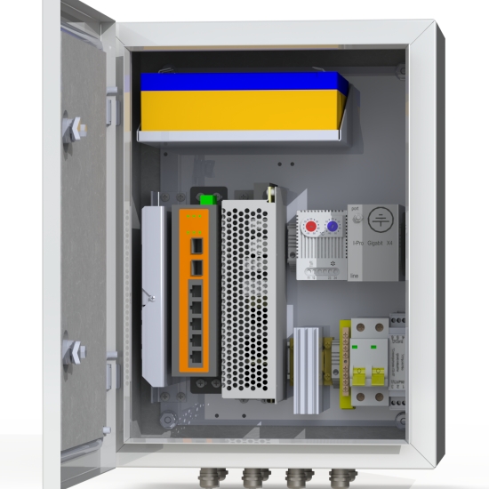 Mastermann 6 УТП 4КУ ГЗ AКБ 2А Коммутационный термошкаф