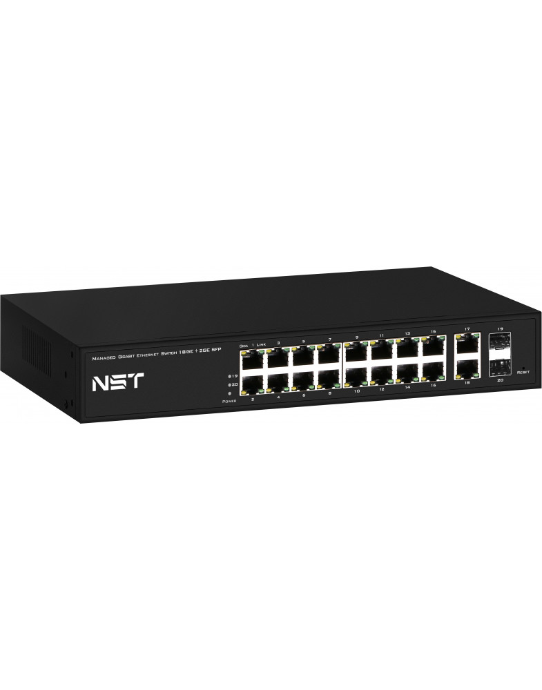 NST NS-SW-18G2G-L Гигабитный управляемый L2+ коммутатор