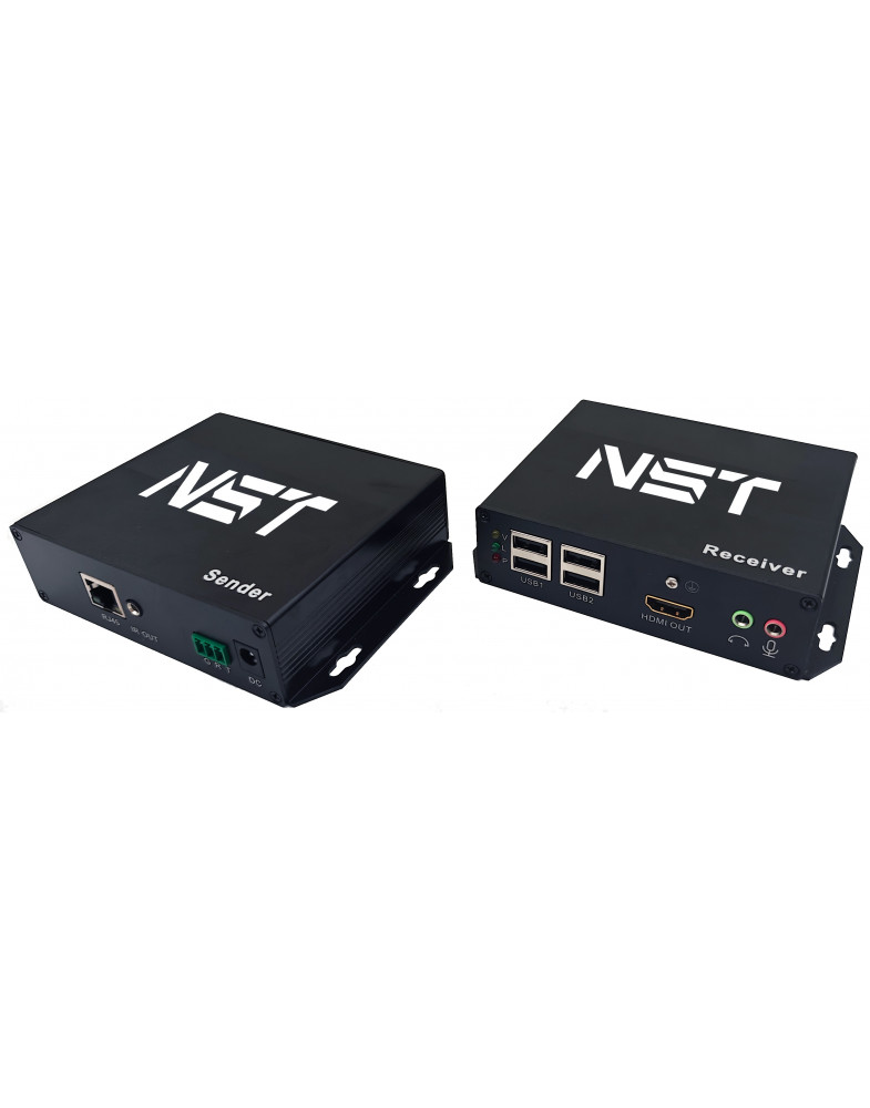 NS-VIP-HD-USB-ARI 4K HDMI+USB удлинитель по сети Gigabit Ethernet