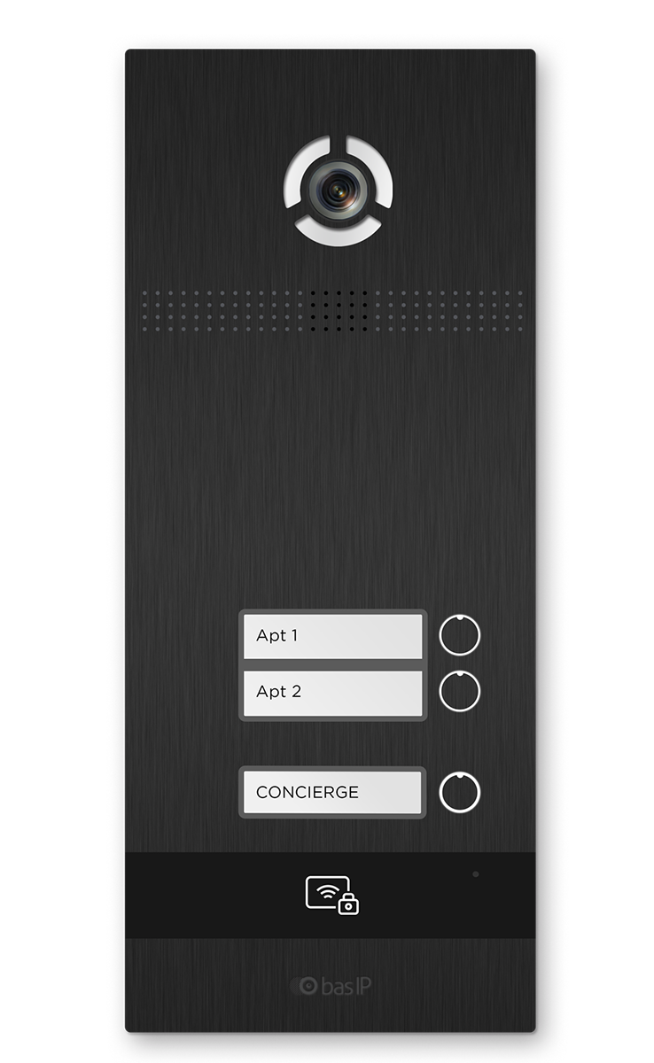 Вызывная панель BI-02FB GOLD / SILVER / BLACK