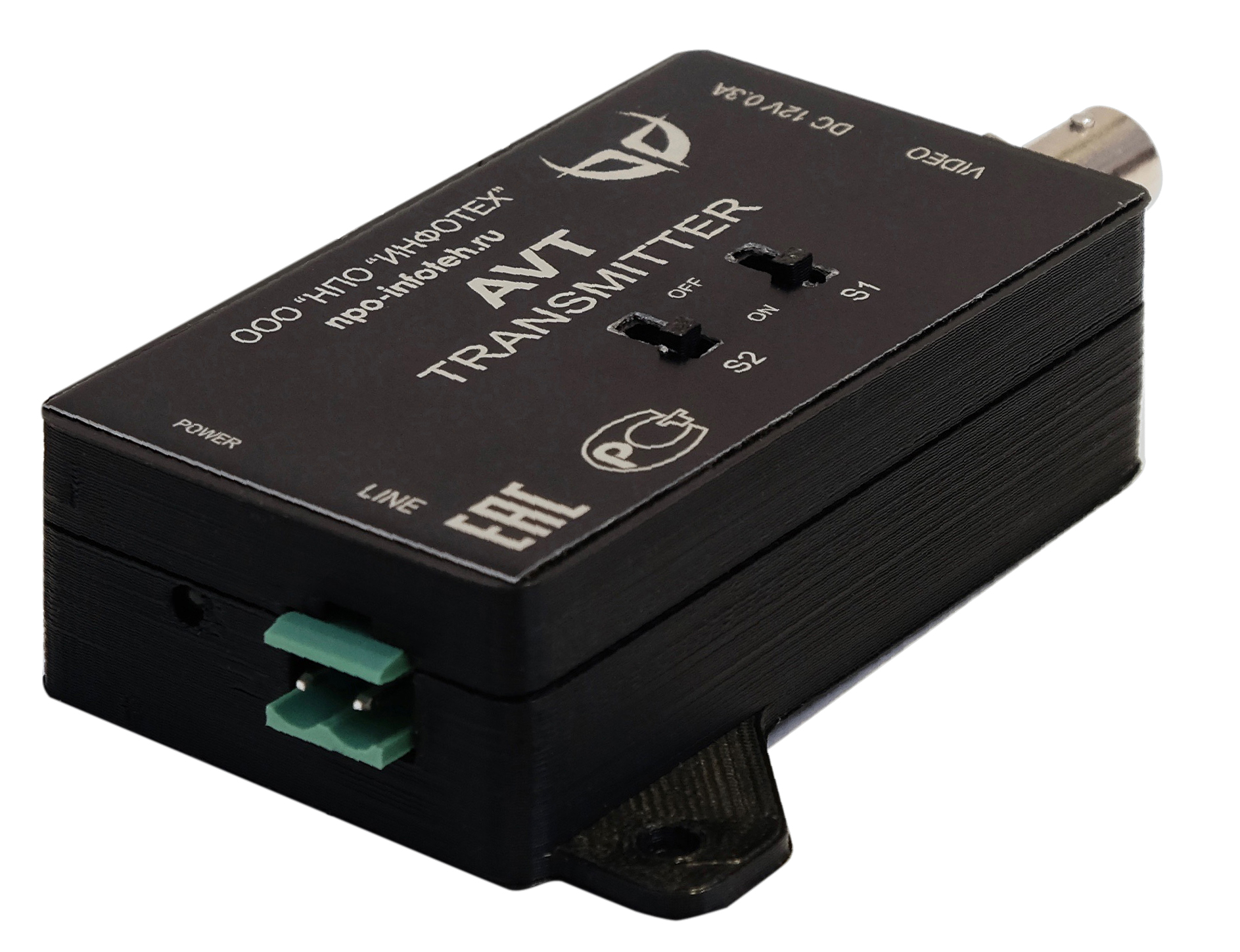 AVT-4KTX801TVI Активный передатчик HDTVI видеосигналов