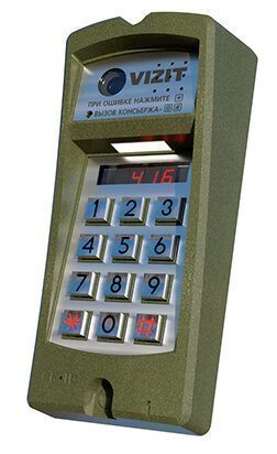 БВД-416FCBE Блок вызова домофона