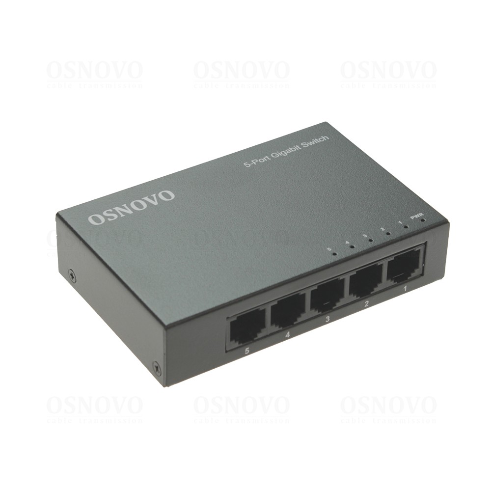 SW-5G Неуправляемый коммутатор Gigabit Ethernet на 5 портов
