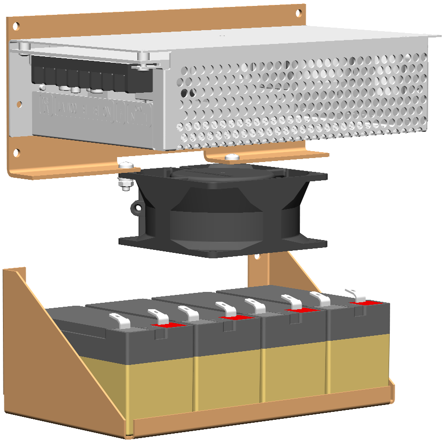 КБП - 48/150 Комплект бесперебойного питания