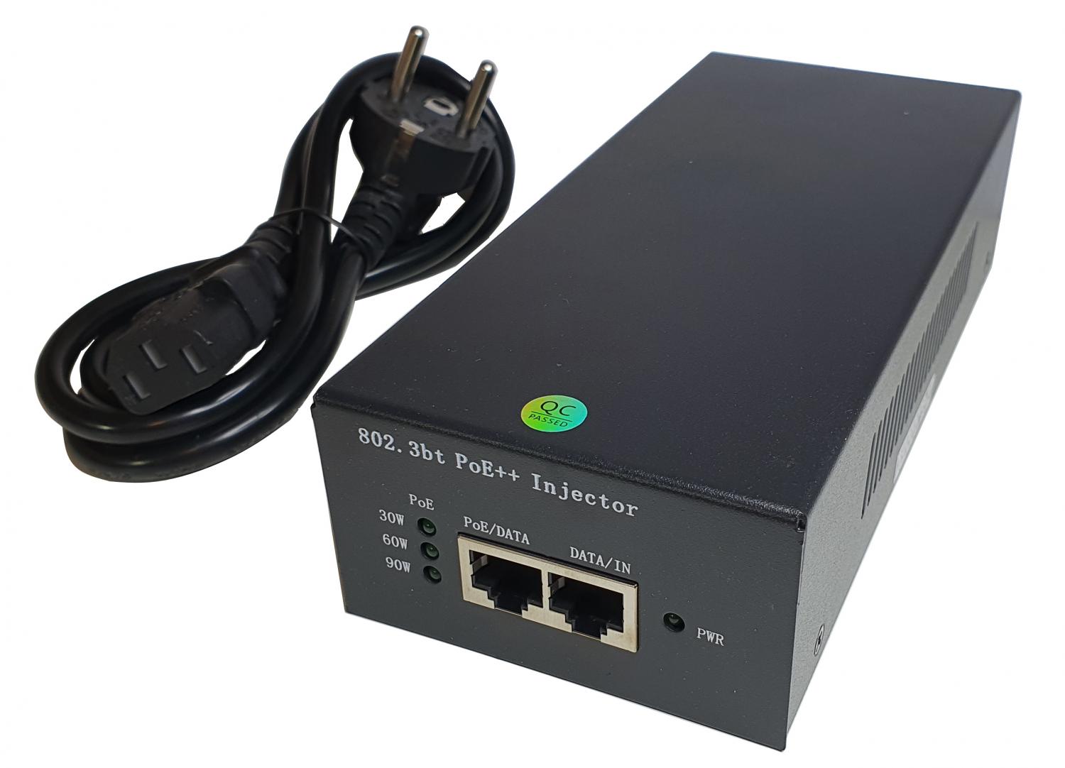 90W/1Gb/POE+ Инжектор PoE