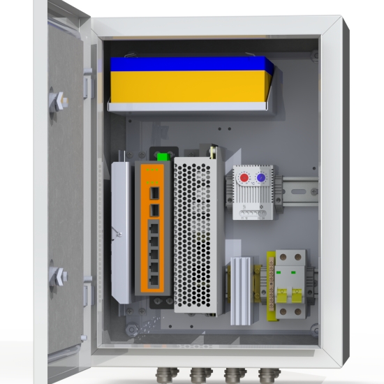  Mastermann 6 УТП 4КУ AКБ 2А Коммутационный термошкаф