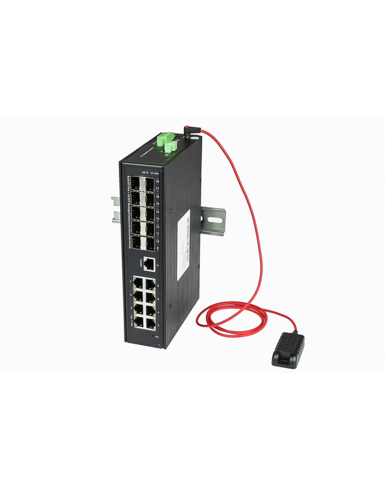 NST NS-SW-8G10GX-SPL/IM Гигабитный промышленный L2+ Ultra PoE коммутатор