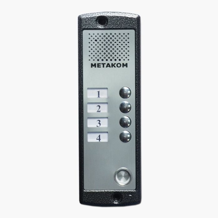 MK4-X-TM  Блок вызова домофона для 4 абонентов