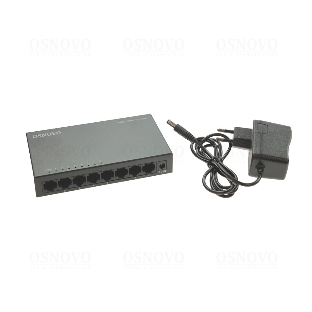 SW-8F Неуправляемый коммутатор