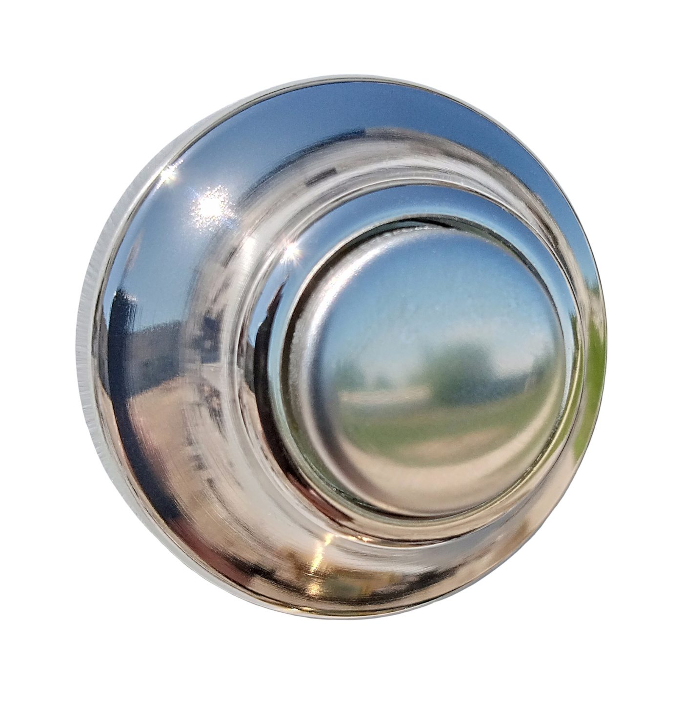 Кнопка выхода JSB 20.1.On-(Off) зеркальный хром НЗ