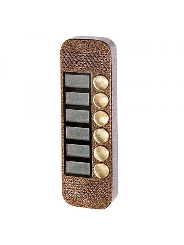 Вызывная антивандальная панель JSB-V086K AHD Медь