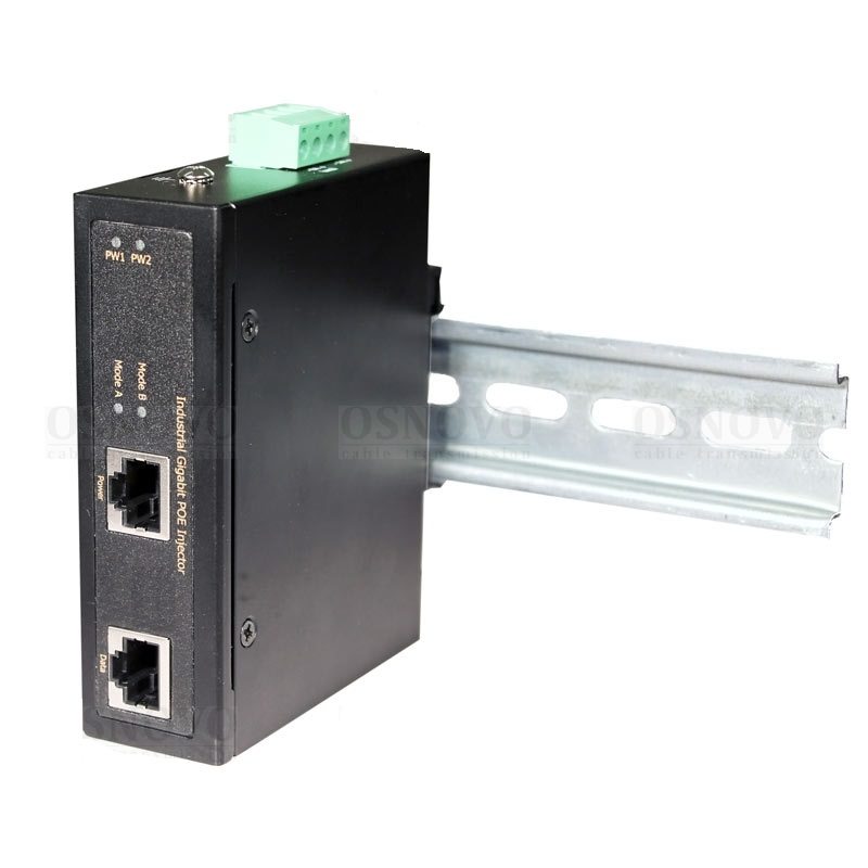 Midspan-1/303G Промышленный PoE-инжектор