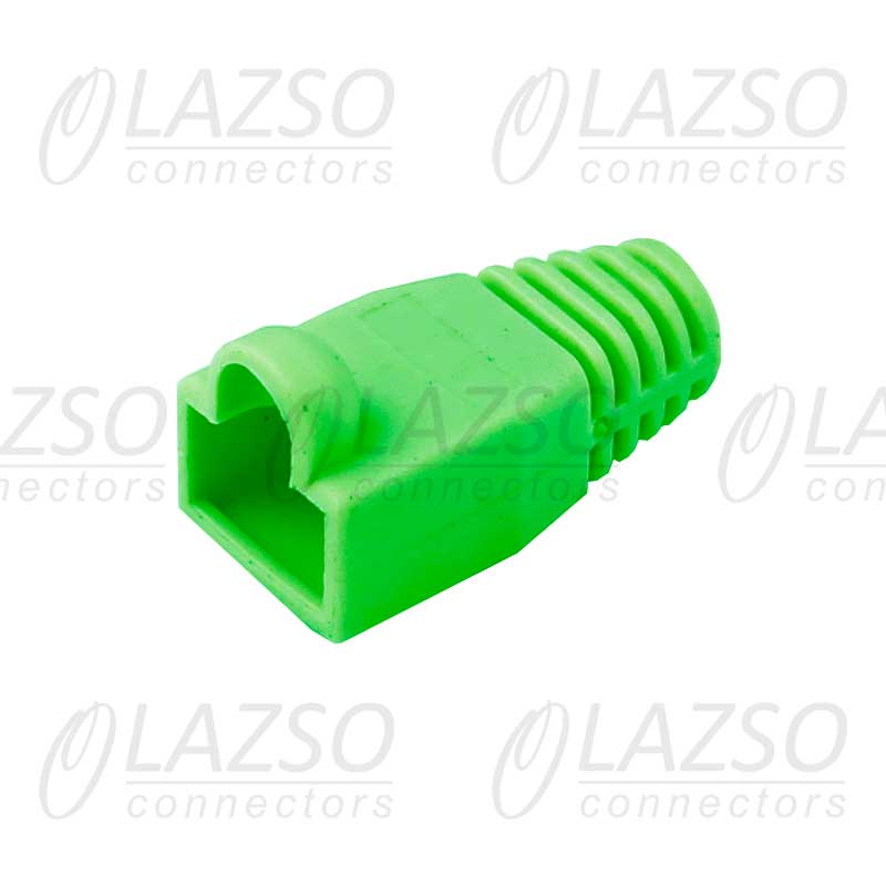 LAZSO APC1GN Резиновый колпак ЗЕЛЁНЫЙ для разъема RJ45, 1шт