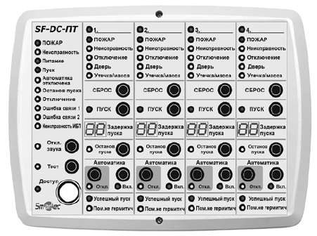SF-DC-ПТ Блок управления средствами пожаротушения