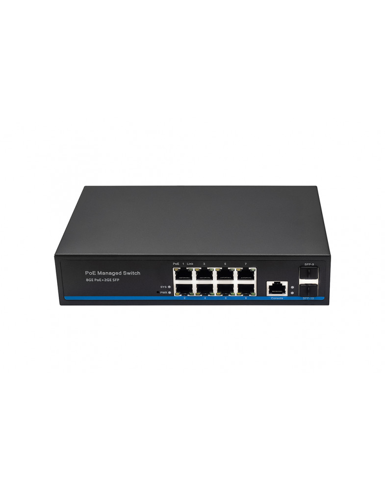 NST NS-SW-8G2G-PL Гигабитный управляемый L2 PoE коммутатор