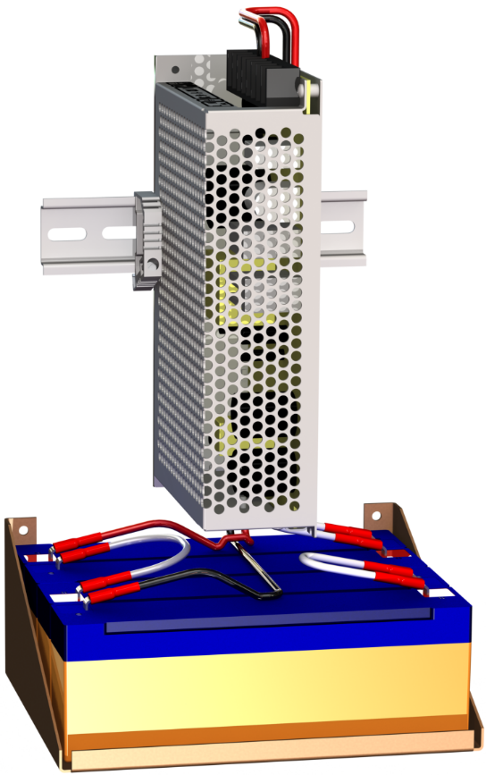 КБП-48/150 (7,2А·ч) Комплект бесперебойного питания