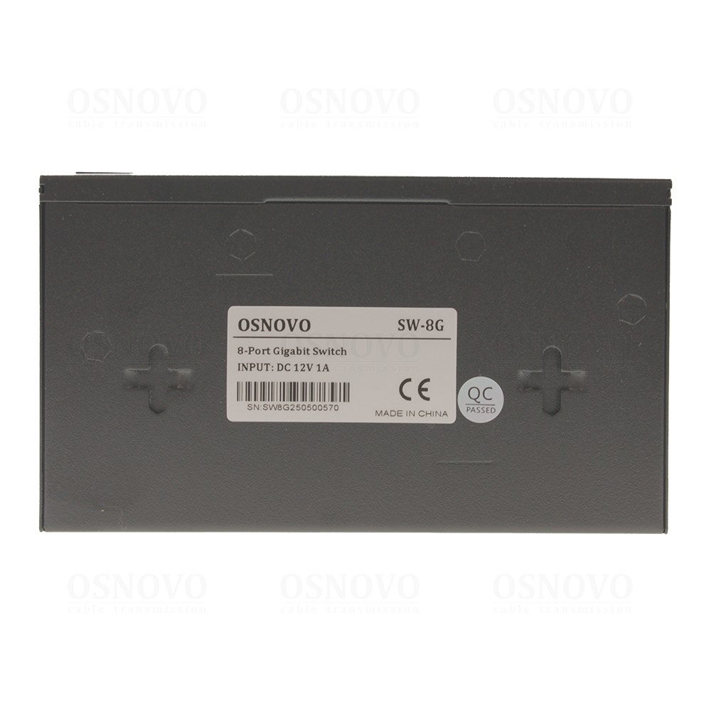 SW-8G Неуправляемый коммутатор Gigabit Ethernet на 8 портов