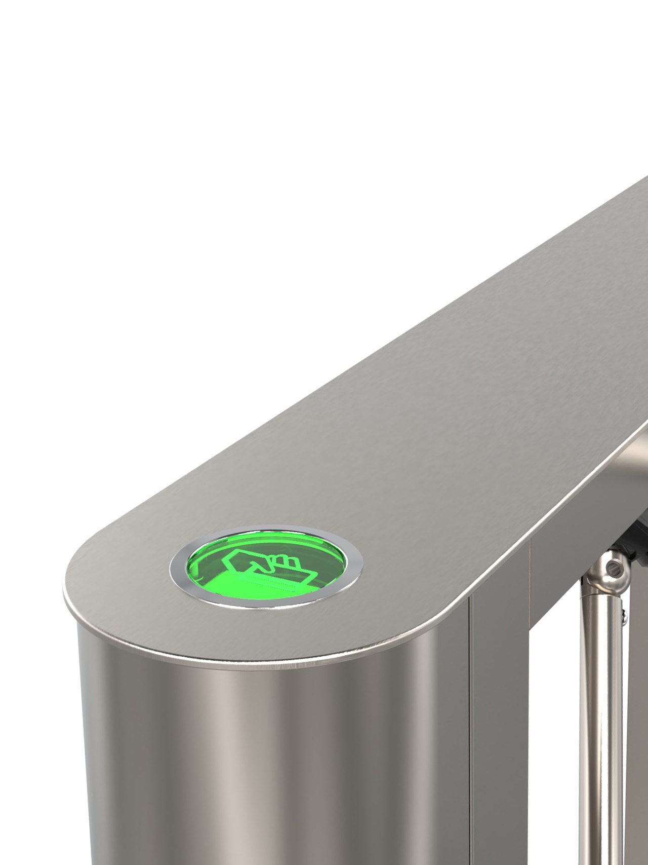 Приводной турникет тумбовый "Ростов-Дон АТТ10М" НЕРЖ-АР (нержавеющая сталь)