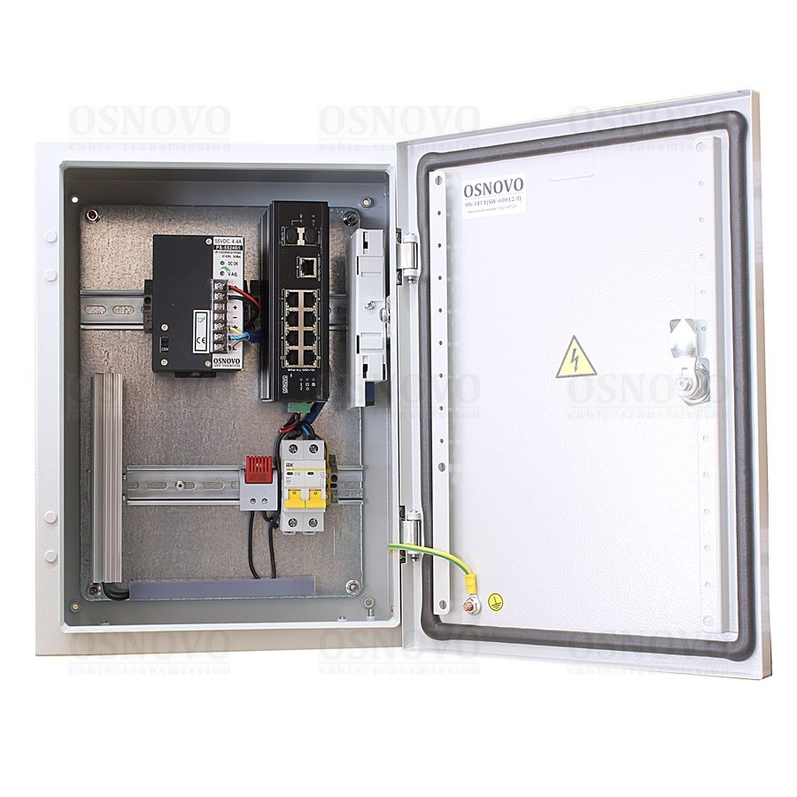 OS-34T1(SW-60812/I) Уличный PoE коммутатор на 11 портов