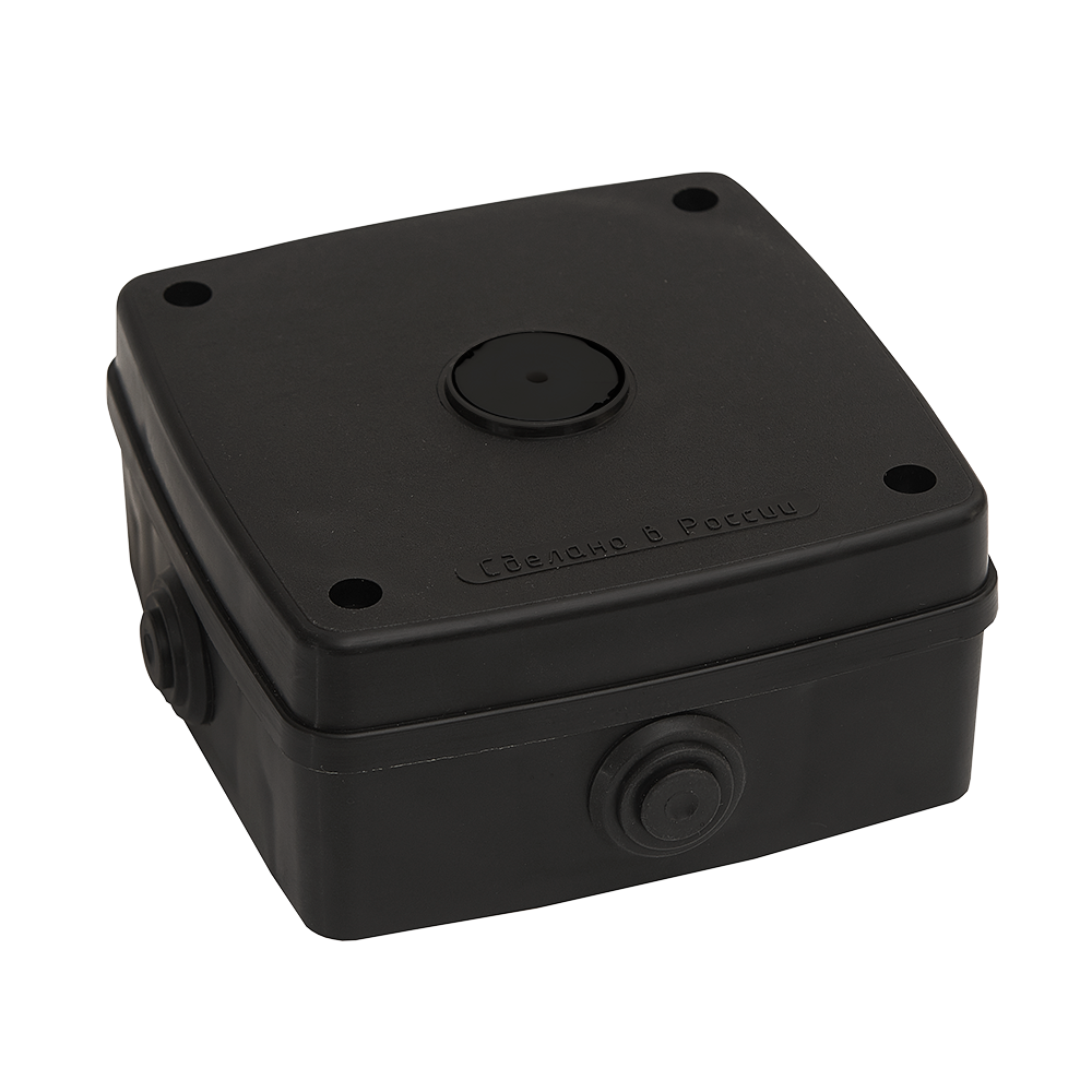 МК-1 PRO (черная) Монтажная коробка 