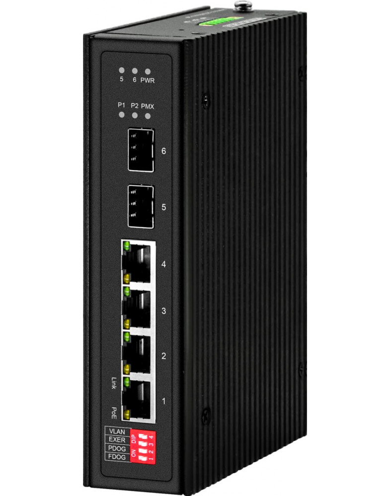 NST NS-SW-4G2G-P/I Гигабитный промышленный PoE коммутатор