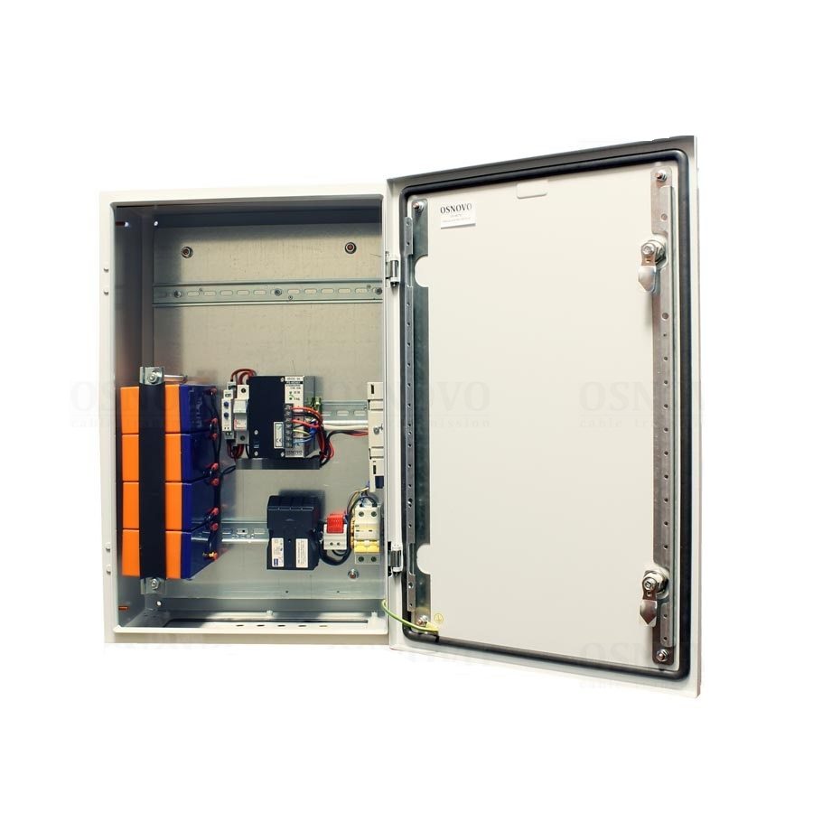 OS-46TB1 Уличная станция с термостабилизацией, резервным питанием и оптическим кроссом