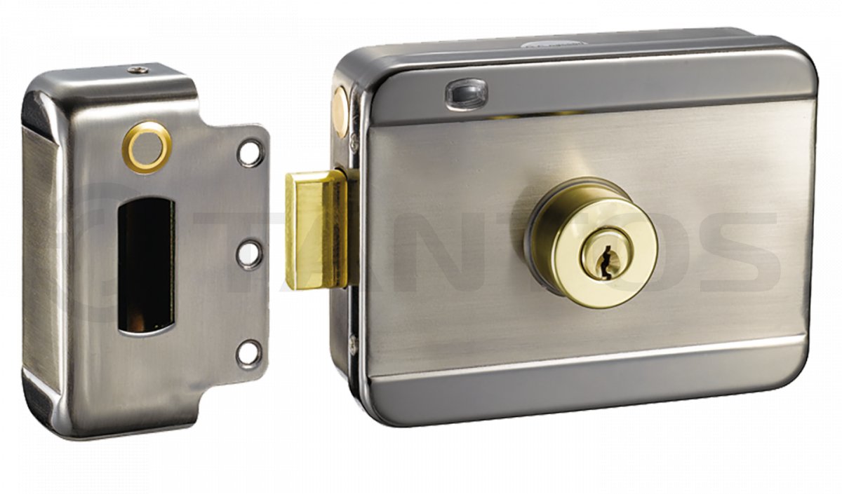 TS-elMotor Замок электромоторный накладной