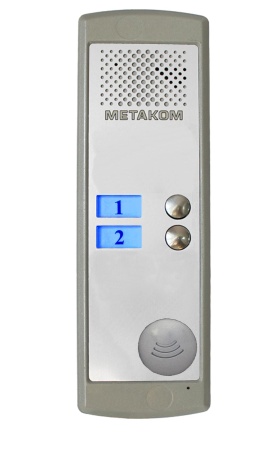 MK2-X-RF Двухабонентный блок вызова домофона
